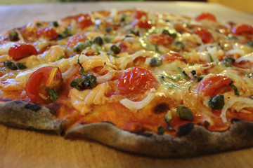 Pizza cuite