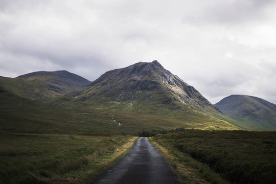 Stob dearg hill in Scotland