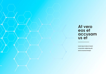 Dots and lines with connections design background