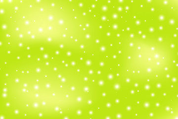 Glittery lights green. Abstract background. Vector Illustration