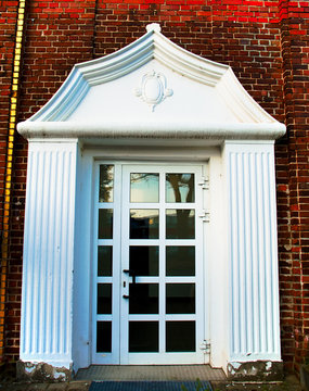 Alte Haust&uuml;r in Frankfurt Fechenheim