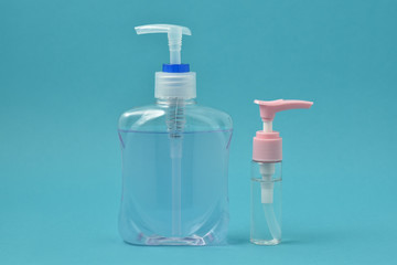 Hand sanitizer bottle for covid-19