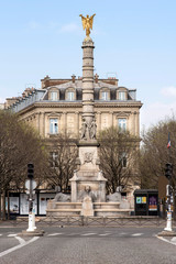 Fototapeta na wymiar place du châtelet à Paris