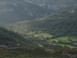 landscape with mountains
