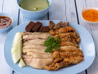 Thai Style Mixed Chicken Platter 