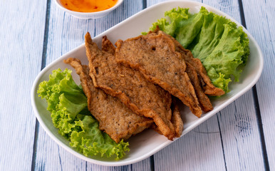 Fried Vietnamese Pork Slices 