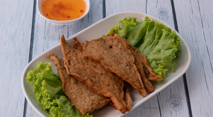 Fried Vietnamese Pork Slices 