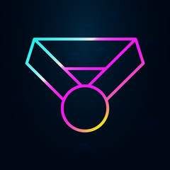 Sport, medal nolan icon. Simple thin line, outline vector of sport icons for ui and ux, website or mobile application