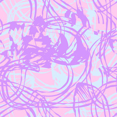 Fototapeta na wymiar Abstract Forms Vector Background Seamless
