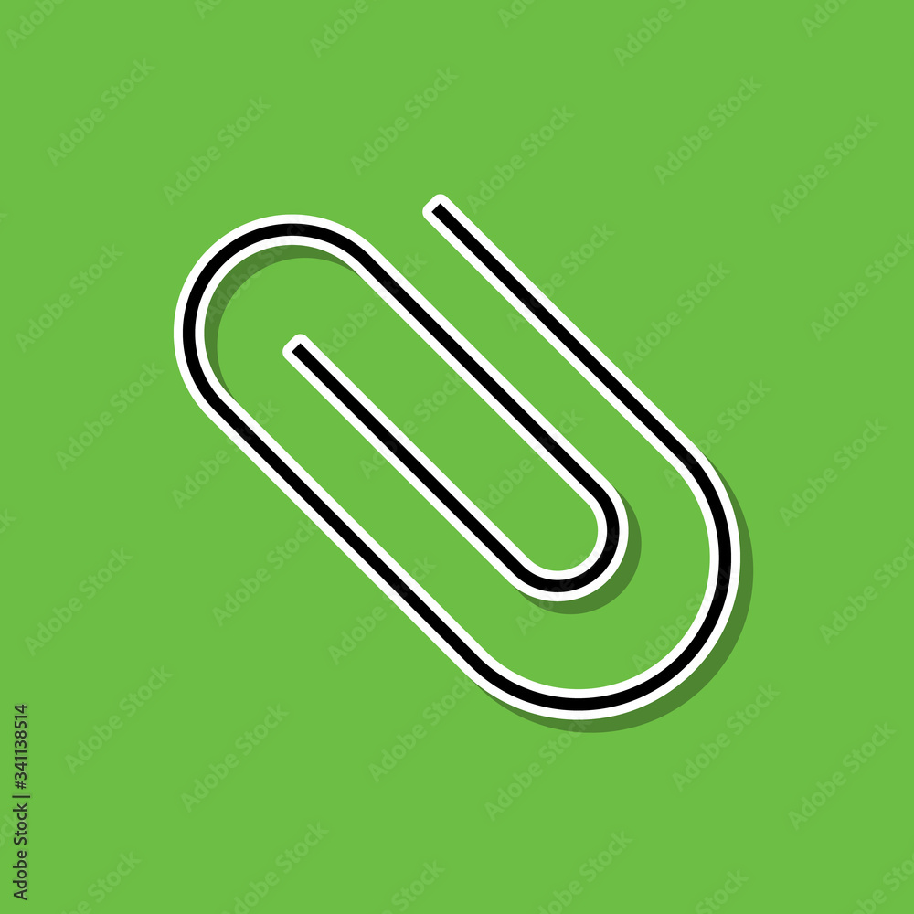 Poster additional information sticker icon. simple thin line, outline vector of cv icons for ui and ux, web