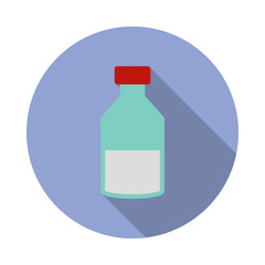 a can of liquid colored illustration. Element of colored food icon for mobile concept and web apps. Detailed a can of liquid icon can be used for web and mobile long shadow icon