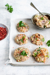 Turkey cakes recipe