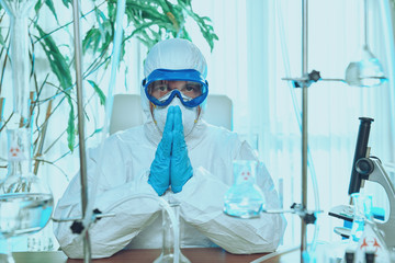 tired pensive doctor