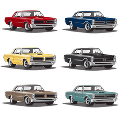 60's Classic Muscle Cars