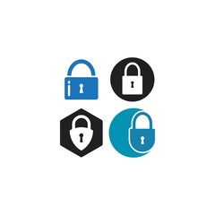 padlock logo icon