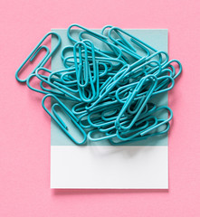 Lots of paperclips