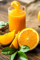 Foto op Canvas Freshly squeezed organic orange juice © Rawpixel.com