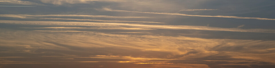 sunset in the desert 1x4