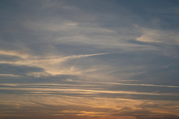 Obraz premium clouds at sunset