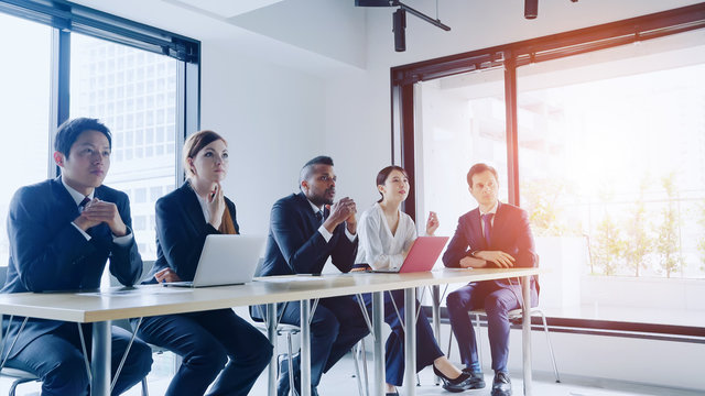 面接　オーディション