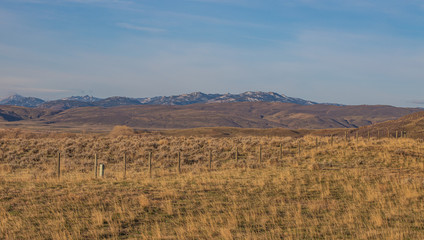 autumn landscape in the mountains