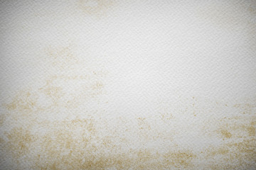 Canvas surface watercolor painting