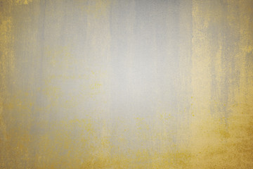 Yellow and white coarse paper