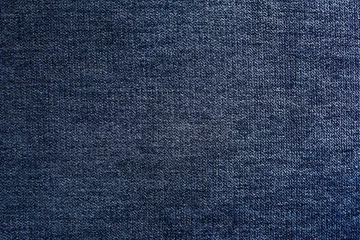 Gordijnen Blue woven fabric background © Rawpixel.com