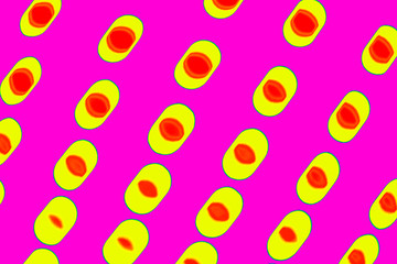 Colorful dotted pattern