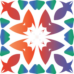 Antique talavera tiles patchwork.