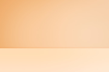 Plain pastel orange product background