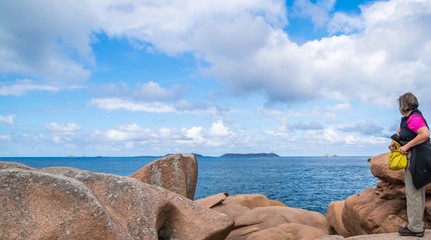 Ploumanac'h, Côtes-d'Armor, Bretagne, France.	