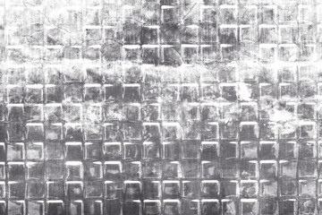 Silver mosaic texture