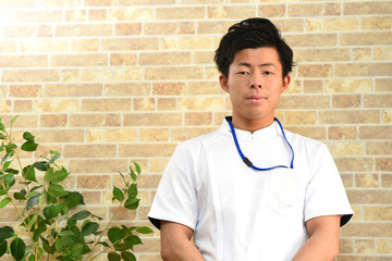 医療従事者の男性
