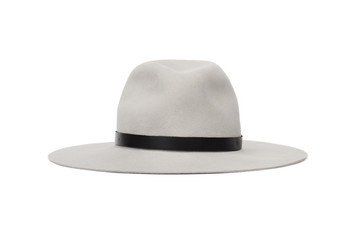 Grey classic hat, front view