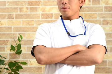医療従事者の男性