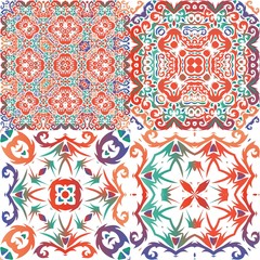 Decorative color ceramic talavera tiles.