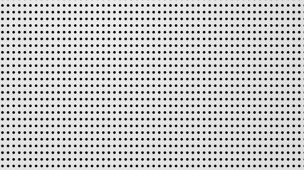 Dot white black pattern texture background. Abstract  technology big data digital concept. 3d rendering.