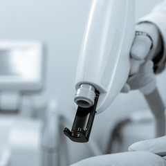 Professional rejuvenating skin treatment in modern beauty salon