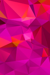 Obraz premium Purple vivid polygonal abstract background