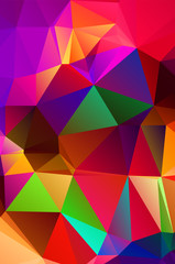 Obraz premium Purple vivid polygonal abstract background