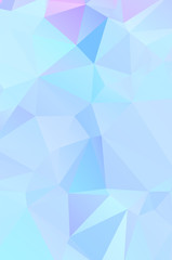 Obraz premium Light blue triangle modern geometric abstract background