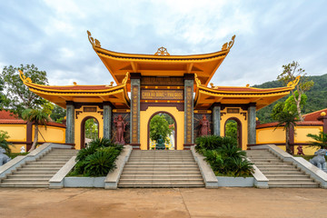 Ho Quoc pagoda, Chinese temple on Phu Quoc island ,Vietnam. 