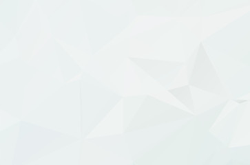 White background bright template random bright colors low poly