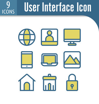 User interface color icon