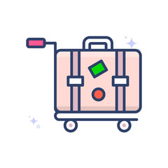 suitcase Vector Icon