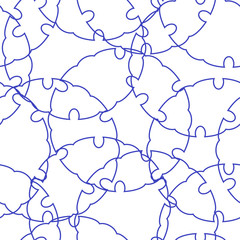 Colorful Seamless Japanese pattern representing the Snow ring