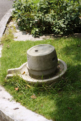 water pump in the garden