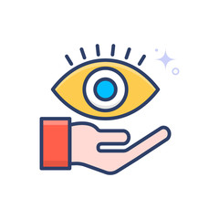 vision Vector Icon