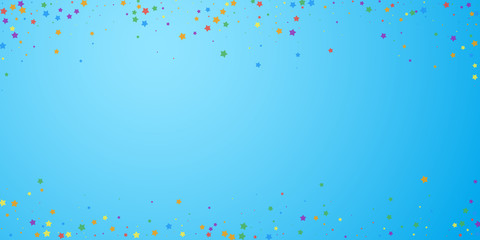 Festive confetti. Celebration stars. Joyous stars 